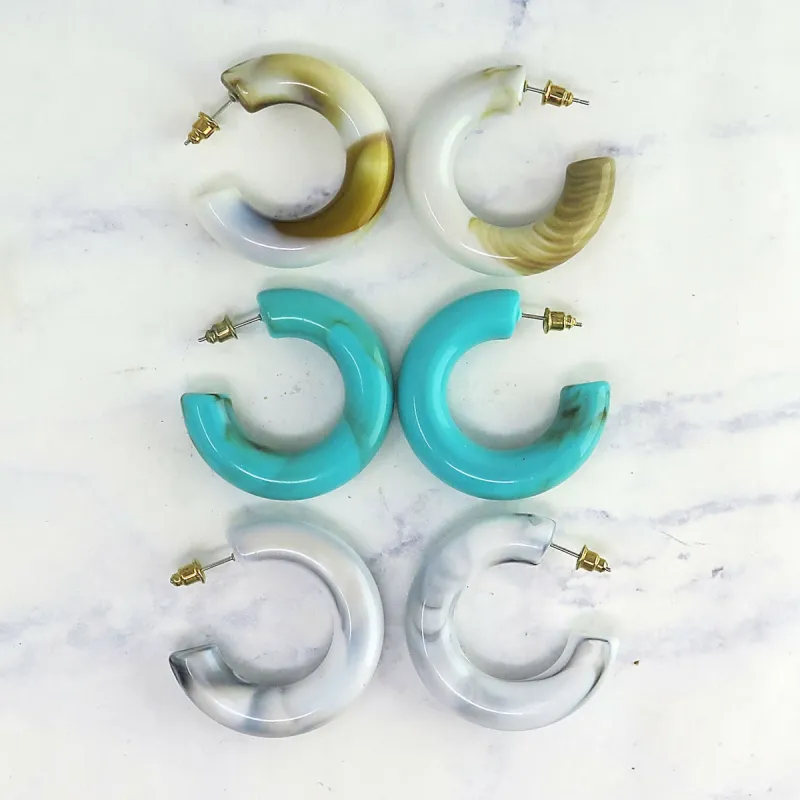 Tubular Hoop Earrings sold by Roxie’s Picks