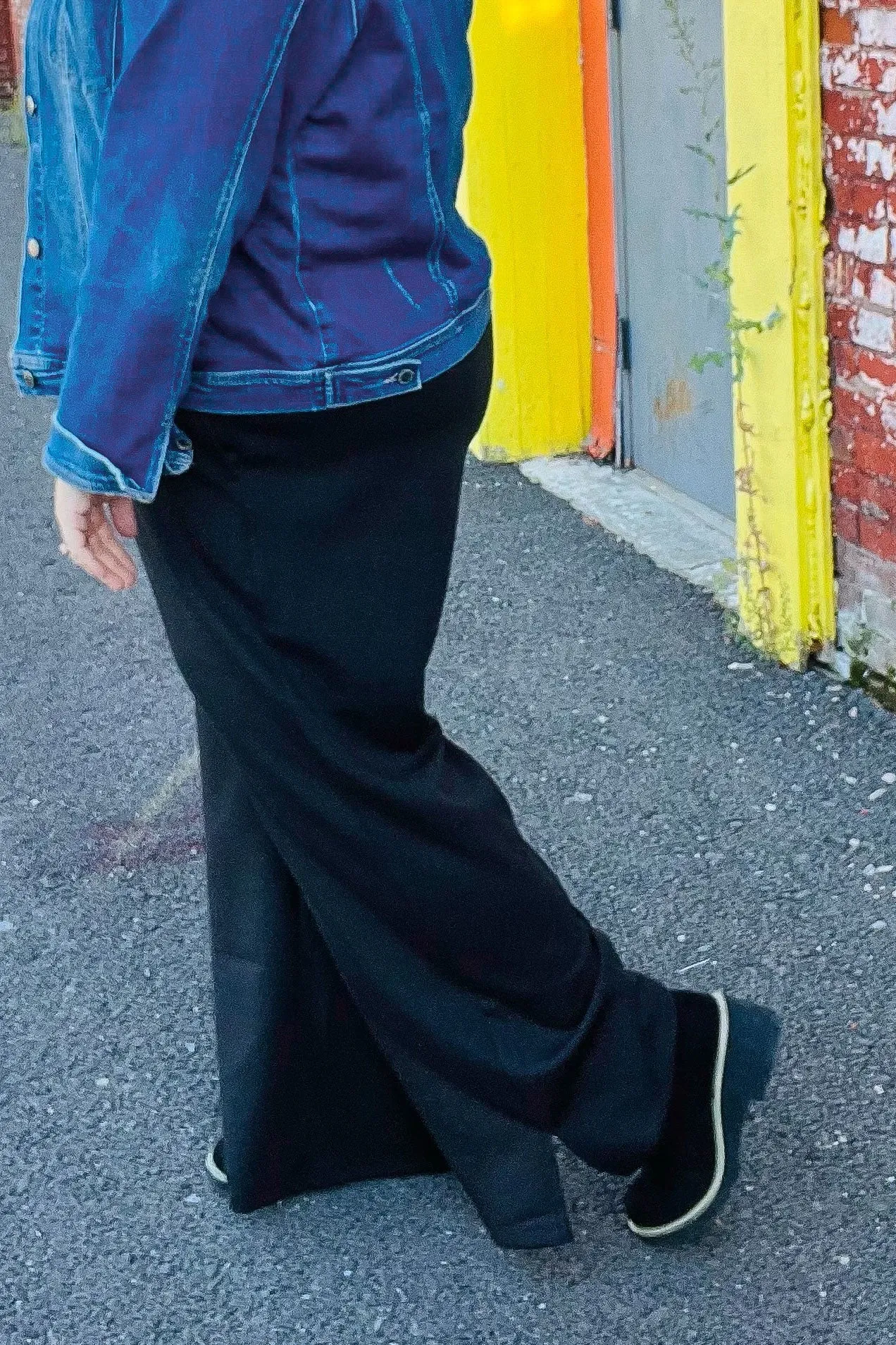 Weekend Ready Black Scuba Knit Drawstring Wide Leg Pants sold by Roxie’s Picks product image thumbnail 5