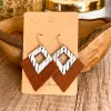 Tan Cynthia Layered Fringe Earrings sold by Roxie’s Picks