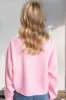 MERRY & BRIGHT Christmas Dropped Shoulder Cropped Sweater sold by Roxie’s Picks