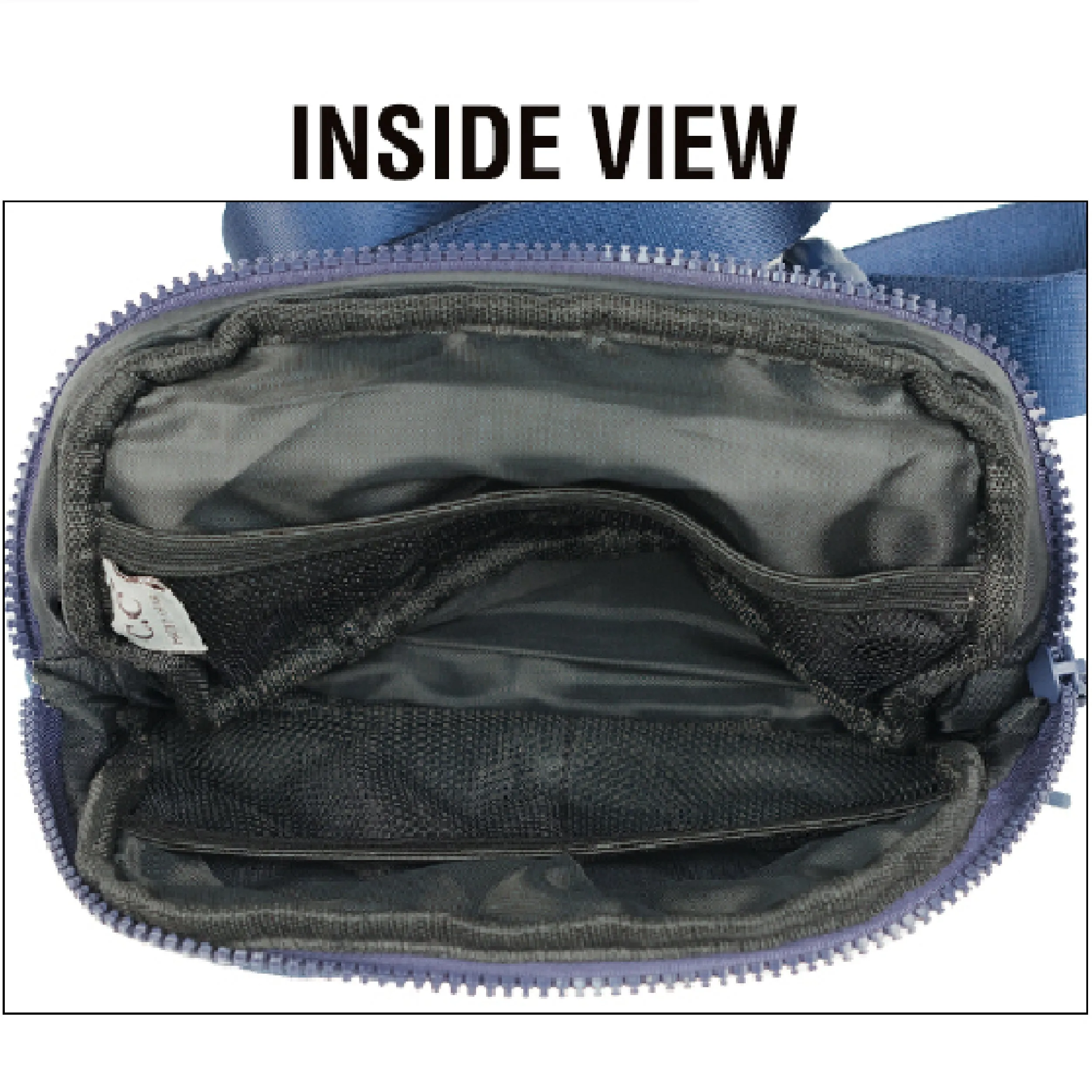 CC Denim Diamond Quilted Fanny Pack by Truly Contagious sold by Roxie’s Picks product image thumbnail 2