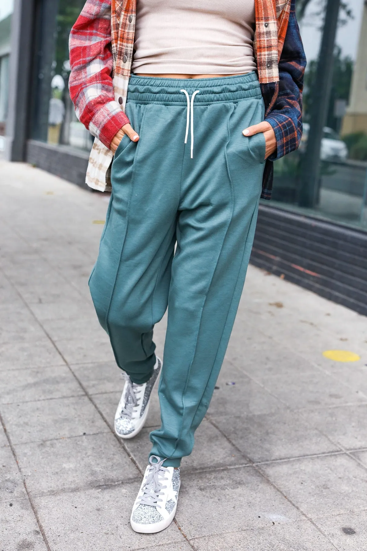 Ash Jade Knit Front Seam Sweatpants sold by Roxie’s Picks product image thumbnail 3