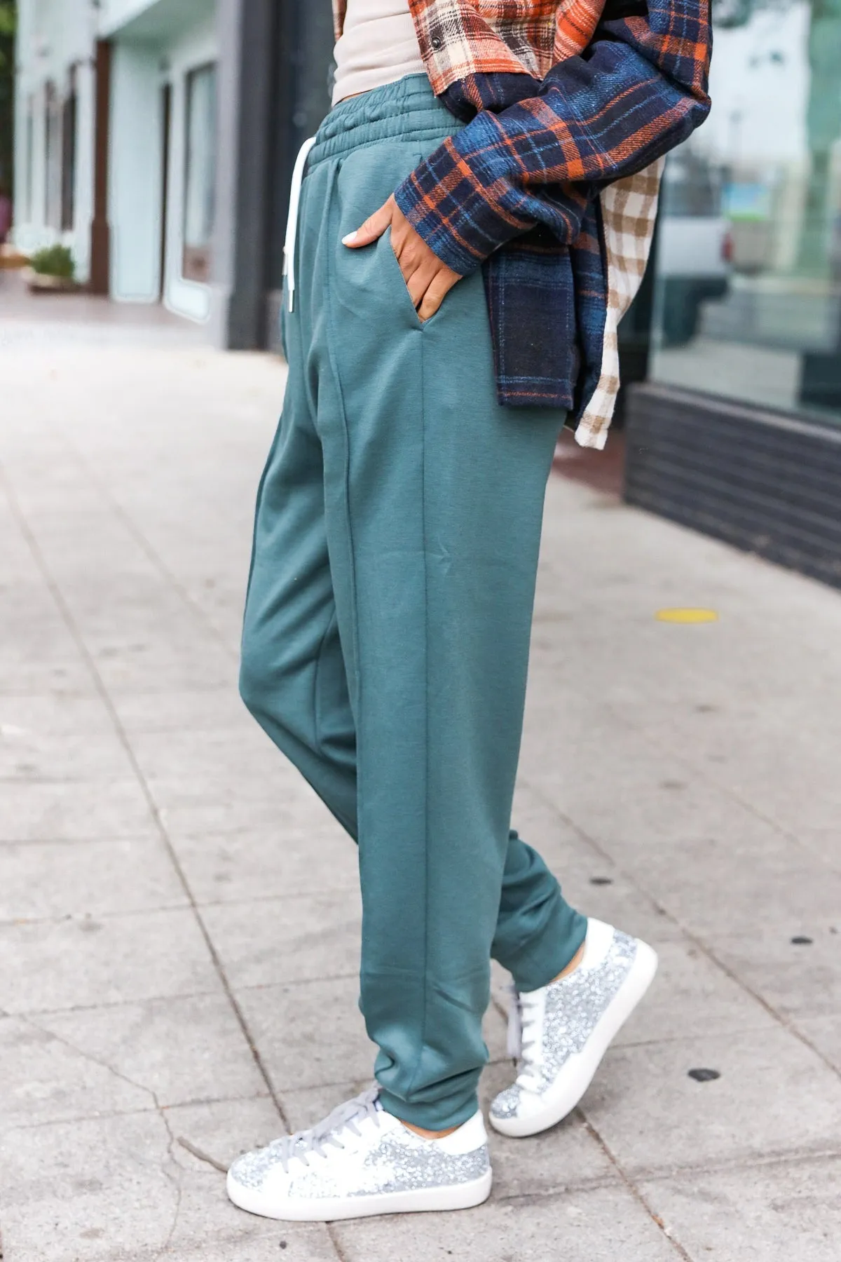 Ash Jade Knit Front Seam Sweatpants sold by Roxie’s Picks product image thumbnail 2