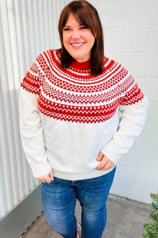 Feeling Festive Sweater (Curvy Sizes Available ONLY) sold by Roxie’s Picks