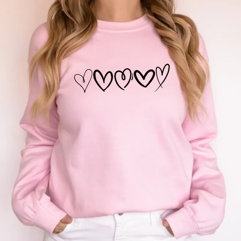 Black Hearts Sweatshirt sold by Roxie’s Picks