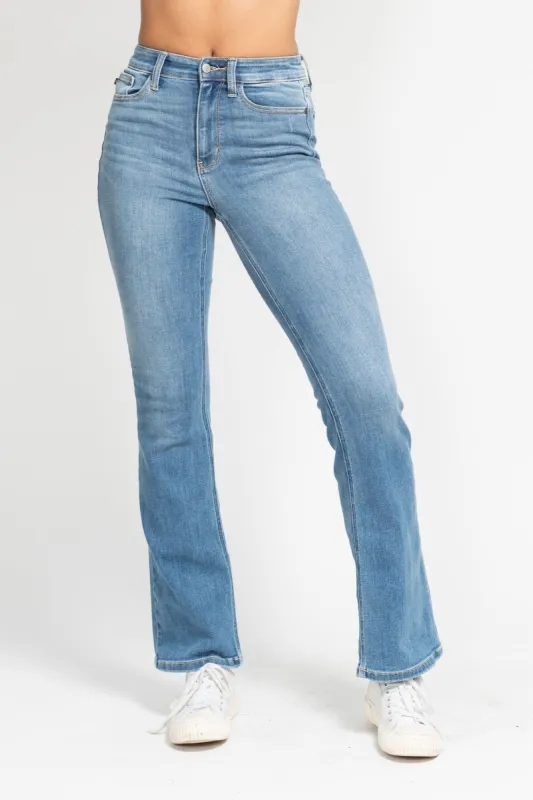 Judy Blue Medium Wash High Rise Bootcut Jeans made by Judy Blue
