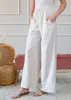 Stripe Wide Leg Adjustable Drawstring Waist Pants sold by Roxie’s Picks