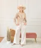 Stripe Wide Leg Adjustable Drawstring Waist Pants sold by Roxie’s Picks