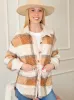 Plaid Teddy Jacket sold by Roxie’s Picks