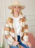 Plaid Teddy Jacket sold by Roxie’s Picks