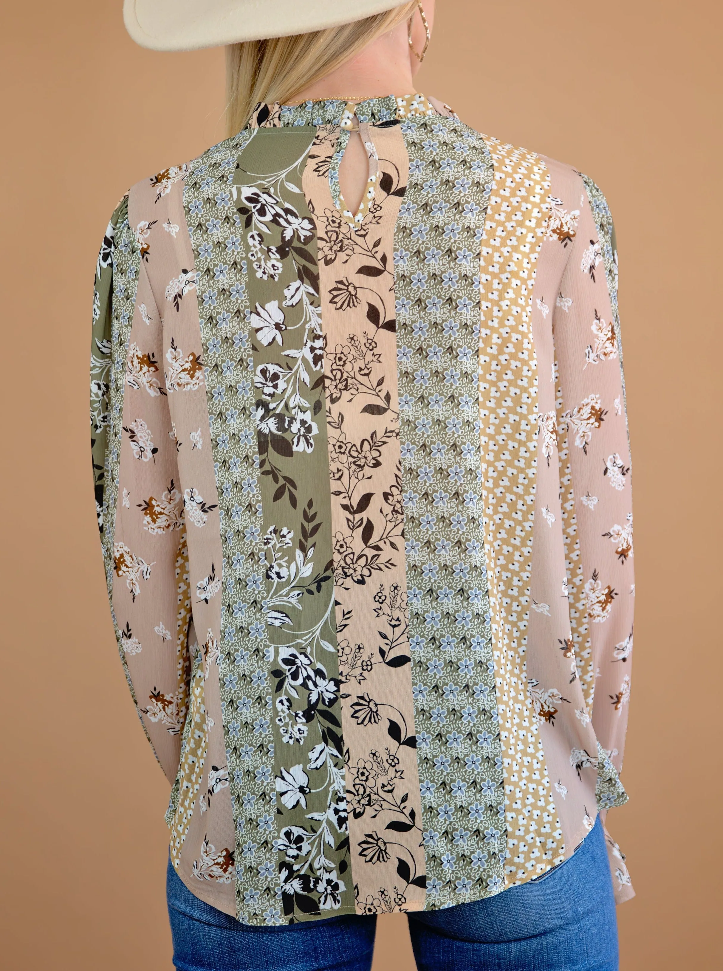 Cuff Long Sleeve Blouse sold by Roxie’s Picks product image thumbnail 2