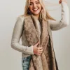 Ultra-soft acrylic material scarves sold by Roxie’s Picks