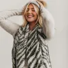 Ultra-soft acrylic material scarves sold by Roxie’s Picks