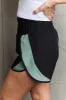 Ninexis Put In Work High Waistband Contrast Detail Active Shorts sold by Roxie’s Picks