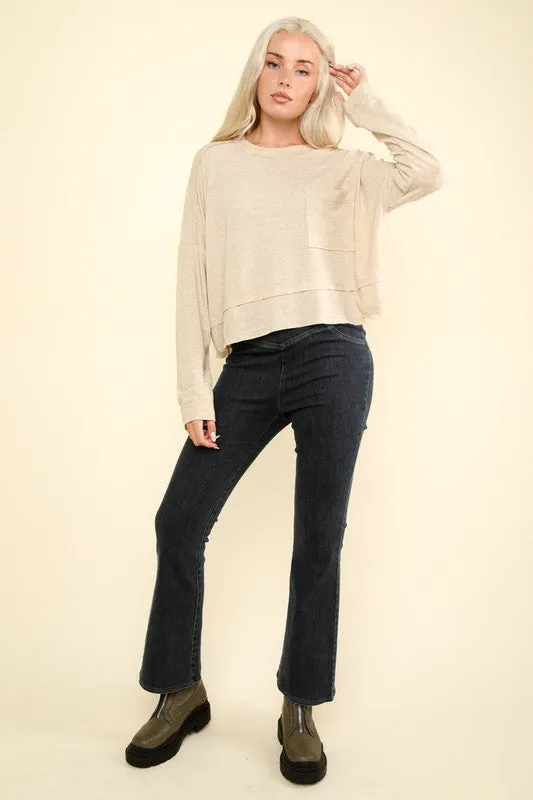 Oversized Casual Knit Top sold by Roxie’s Picks product image thumbnail 3