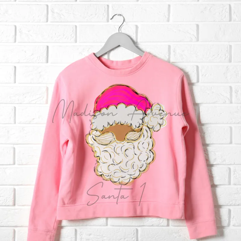 Pink Santa made by Roxie’s Picks