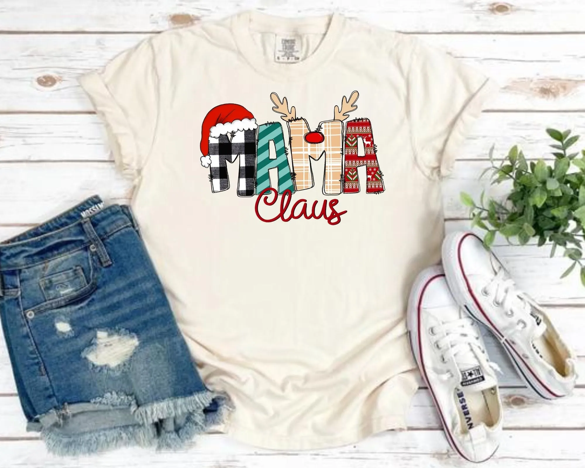 Christmas Mom Graphic Tees sold by Roxie’s Picks