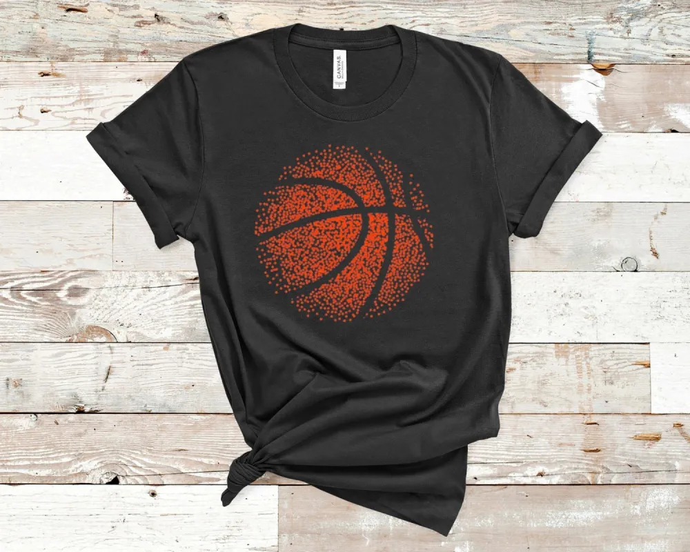 Faded Basketball Tee sold by Roxie’s Picks