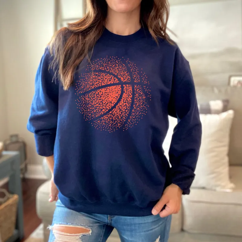 Faded Basketball Sweatshirt sold by Roxie’s Picks