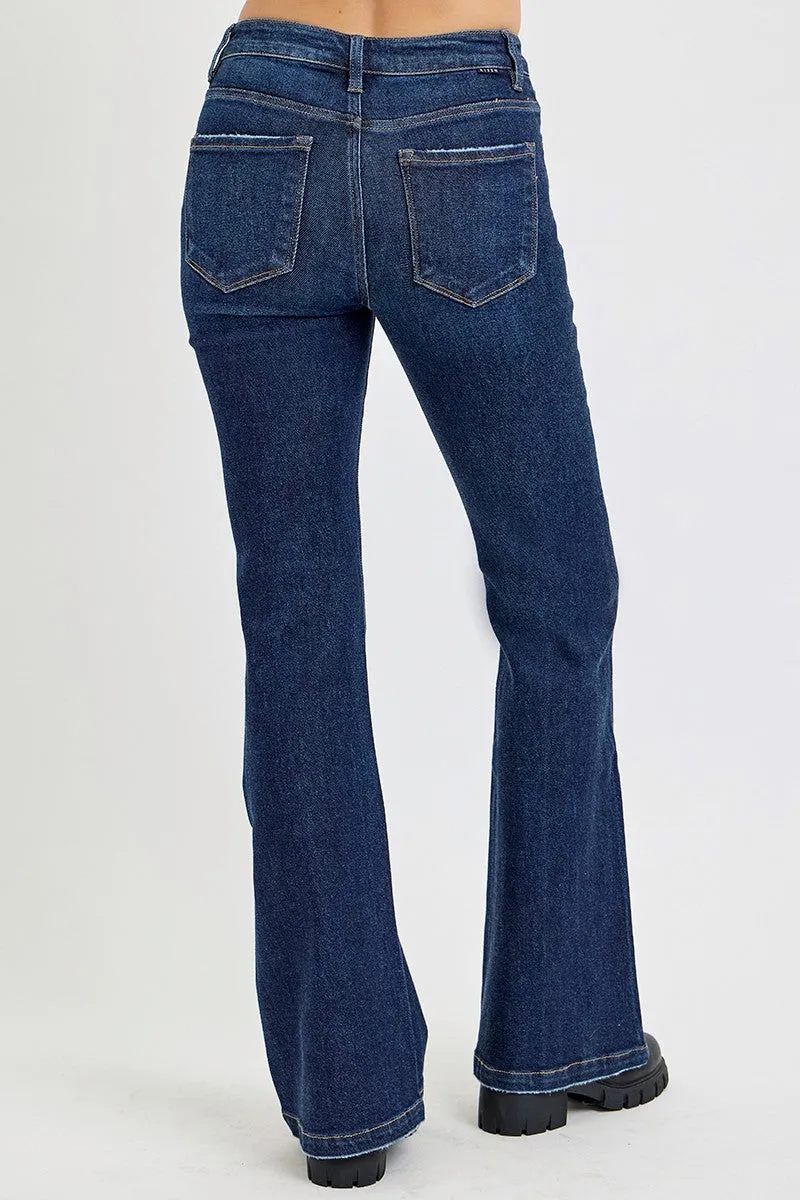 RISEN Full Size High Rise Flare Jeans with Pockets sold by Roxie’s Picks product image thumbnail 4