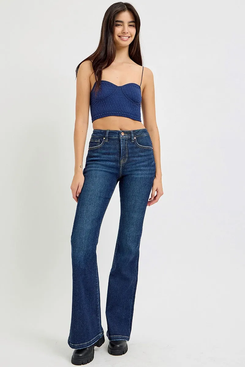 RISEN Full Size High Rise Flare Jeans with Pockets sold by Roxie’s Picks product image thumbnail 5