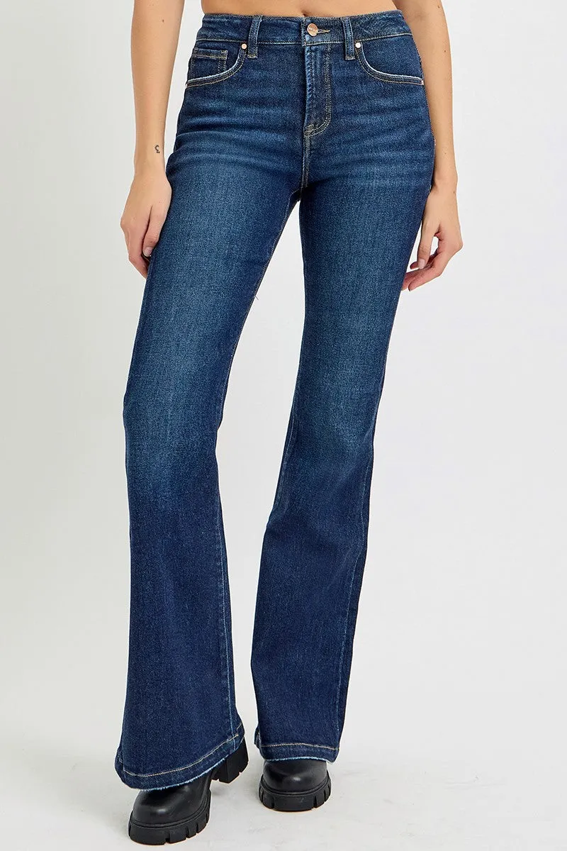RISEN Full Size High Rise Flare Jeans with Pockets sold by Roxie’s Picks product image thumbnail 2