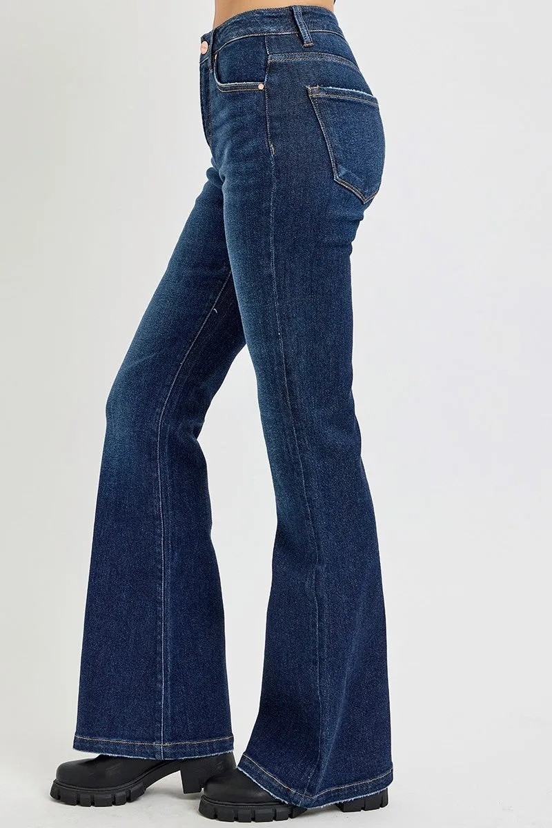 RISEN Full Size High Rise Flare Jeans with Pockets sold by Roxie’s Picks product image thumbnail 3