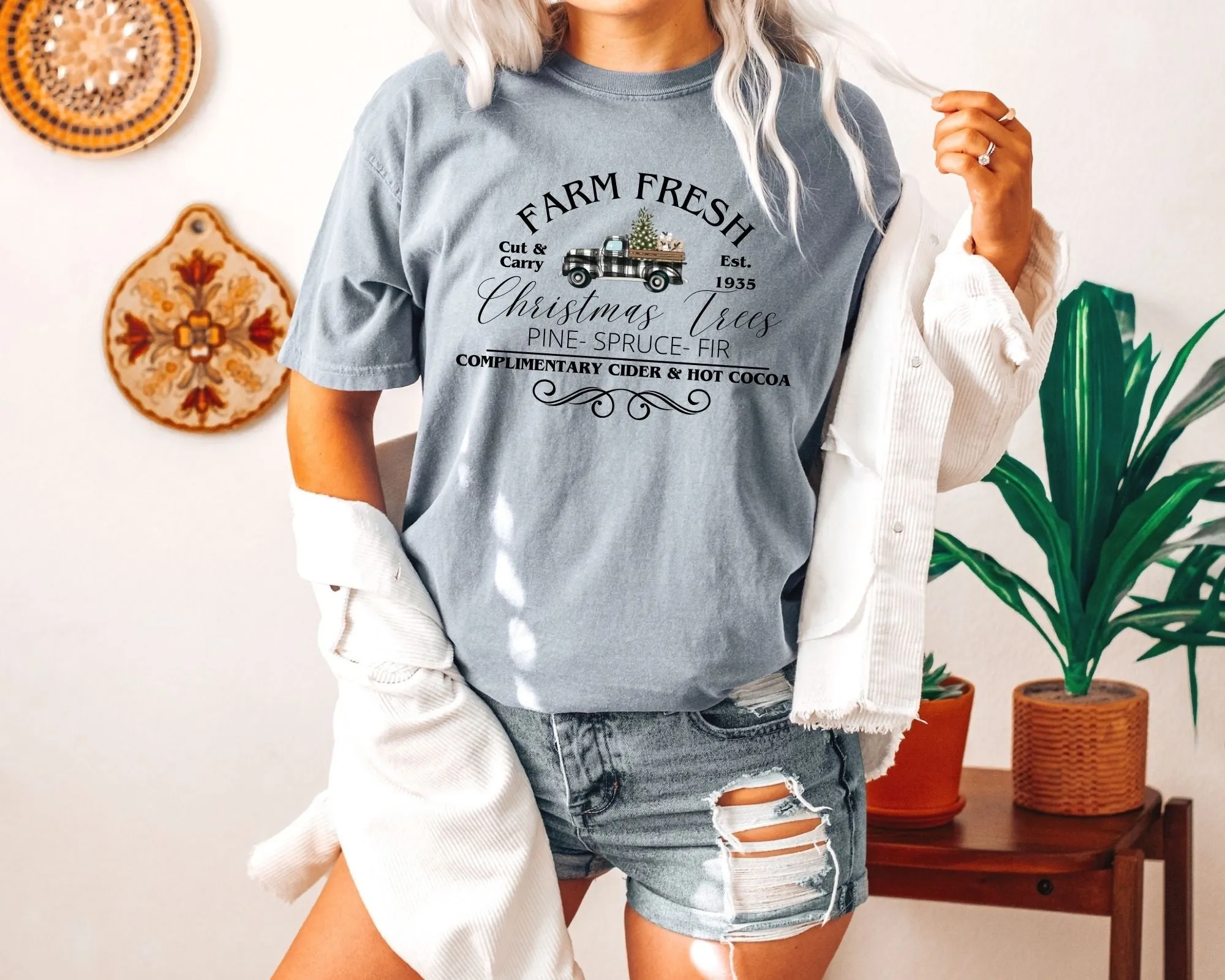 Farm Fresh Christmas Tree Tees sold by Roxie’s Picks product image thumbnail 4