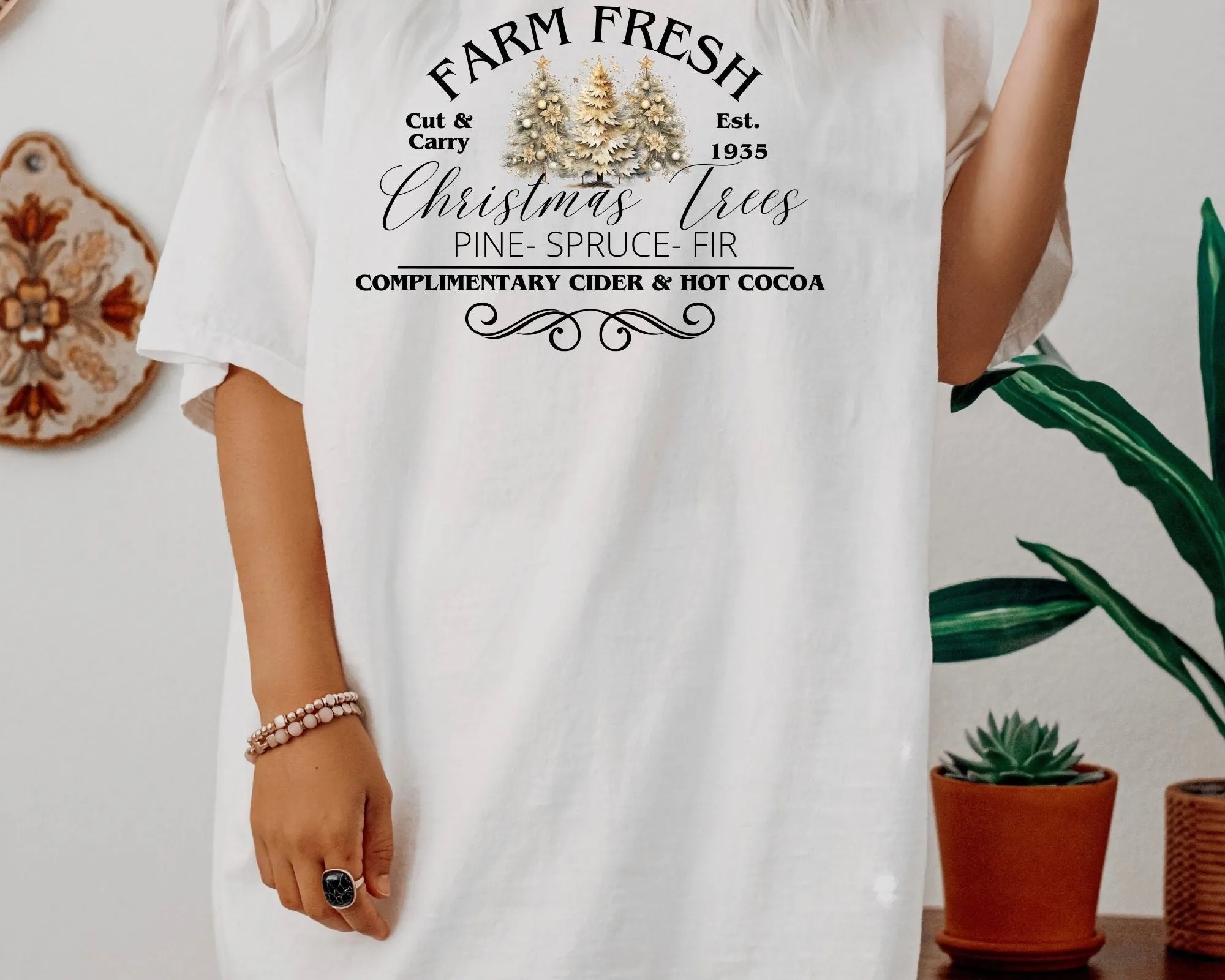 Farm Fresh Christmas Tree Tees sold by Roxie’s Picks product image thumbnail 3