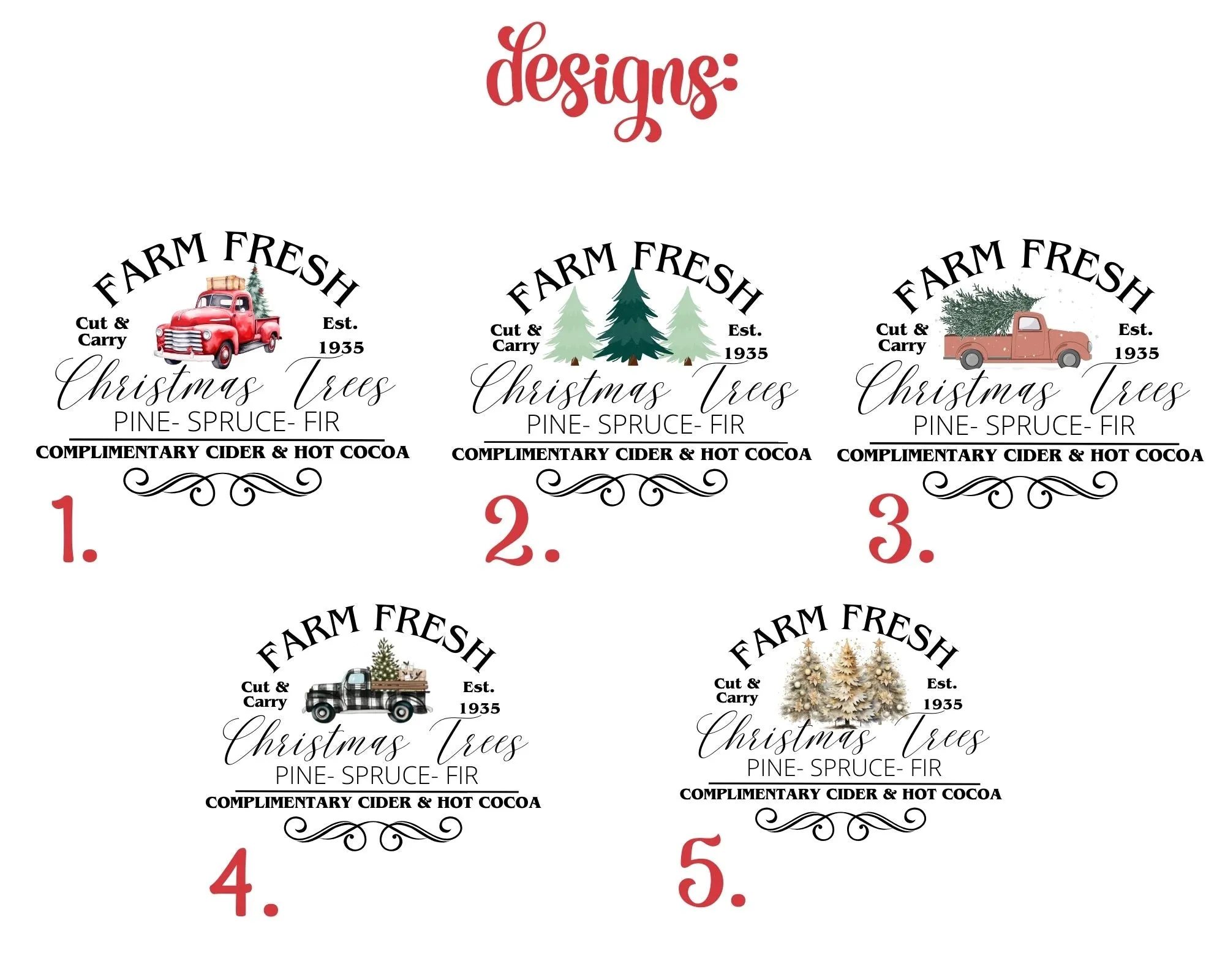Farm Fresh Christmas Tree Tees sold by Roxie’s Picks product image thumbnail 2
