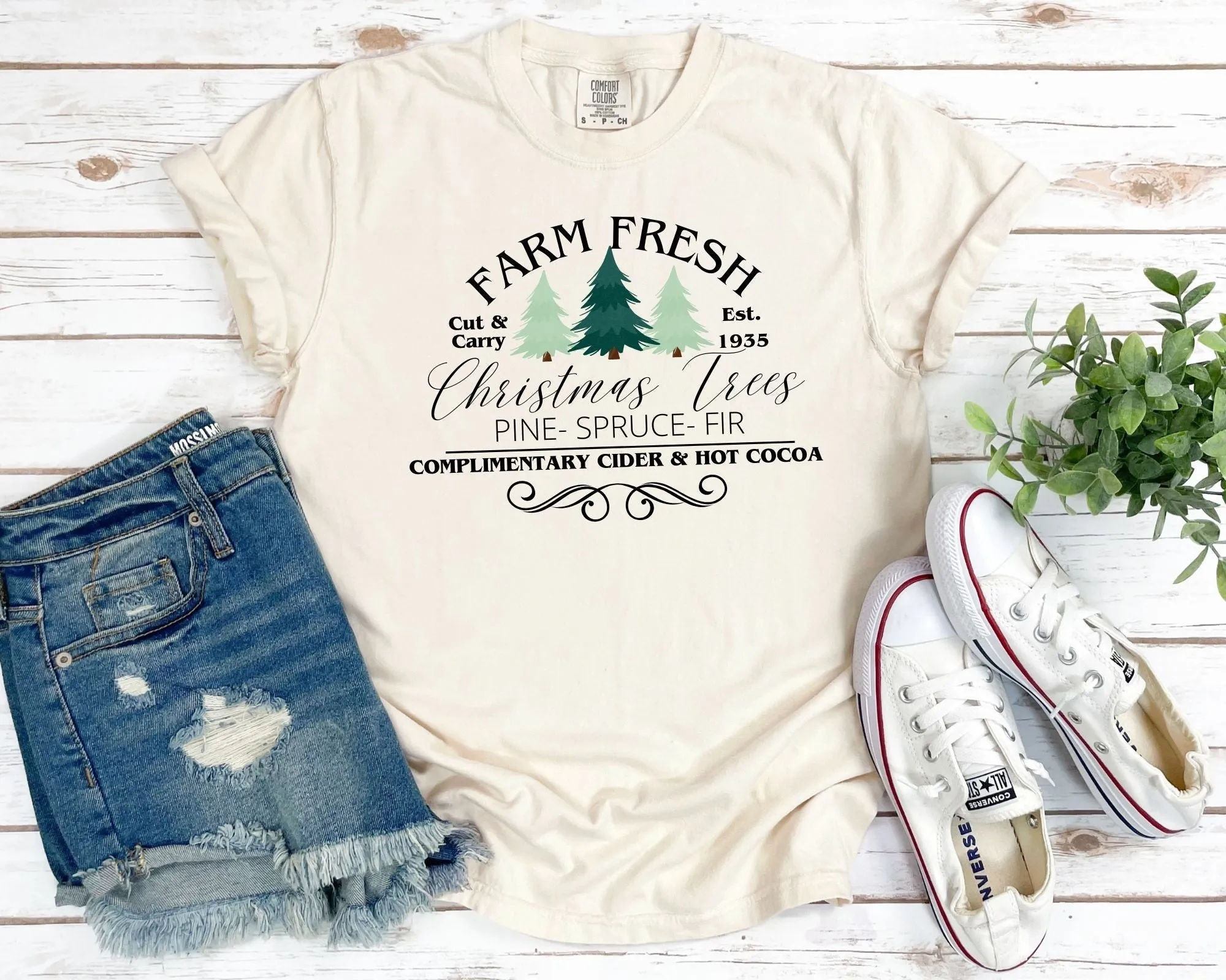 Farm Fresh Christmas Tree Tees sold by Roxie’s Picks product image thumbnail 5