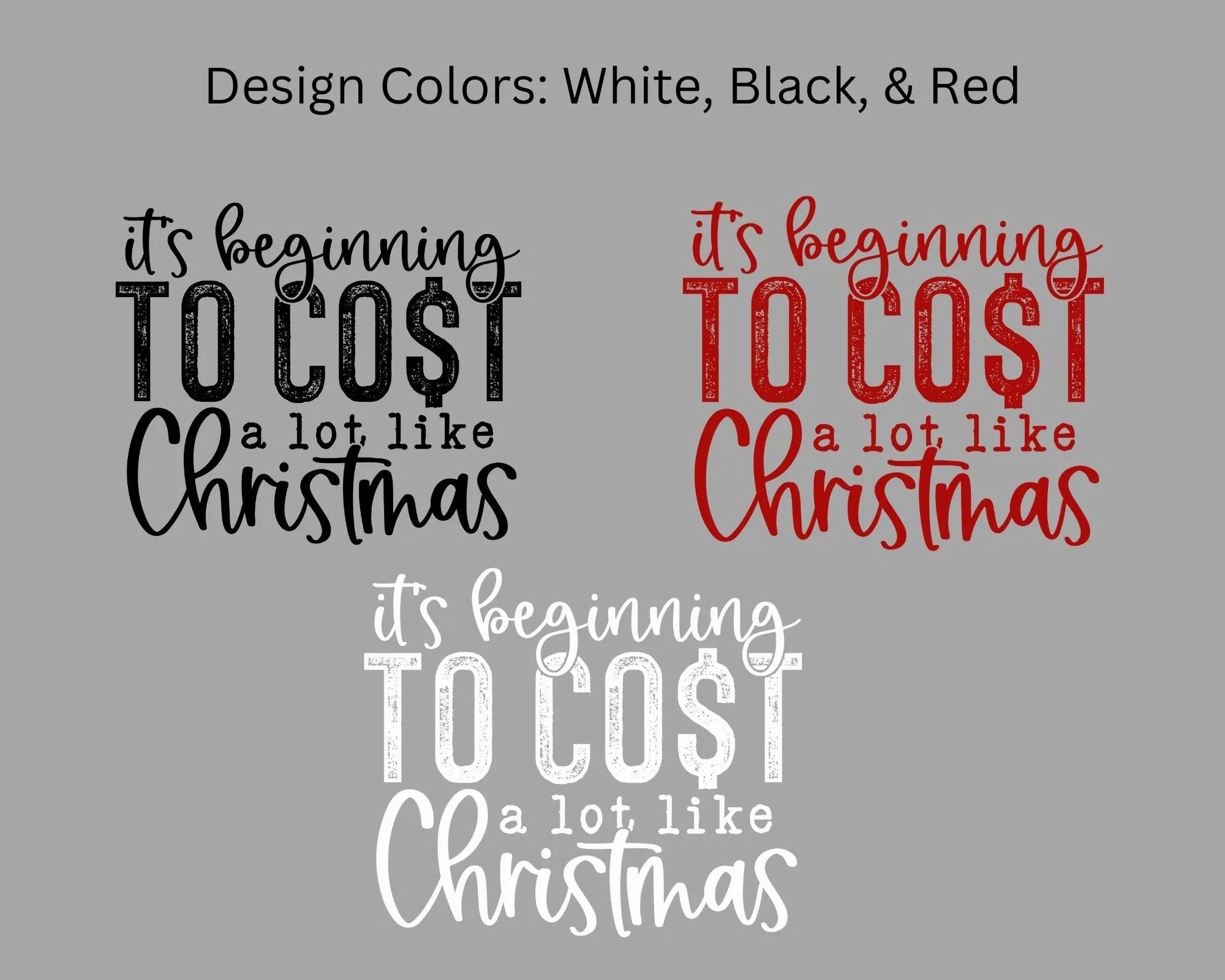 It's Beginning to Cost a lot like Christmas Hoodie sold by Roxie’s Picks product image thumbnail 4