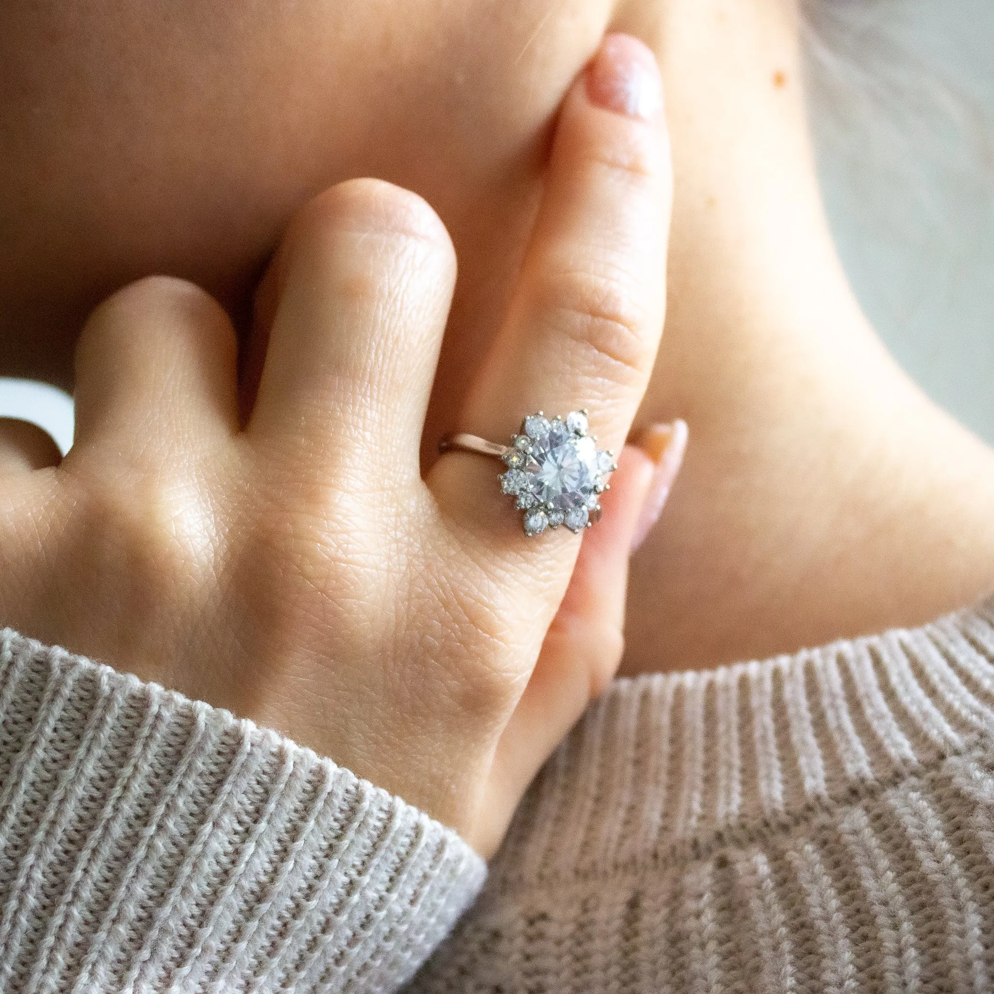 Elsa Snowflake Ring (size 5&10) sold by Roxie’s Picks product image thumbnail 4