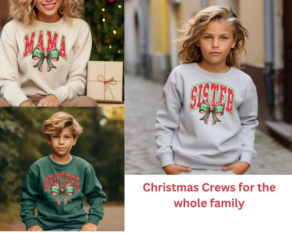 Family Christmas Crews (Youth) sold by Roxie’s Picks