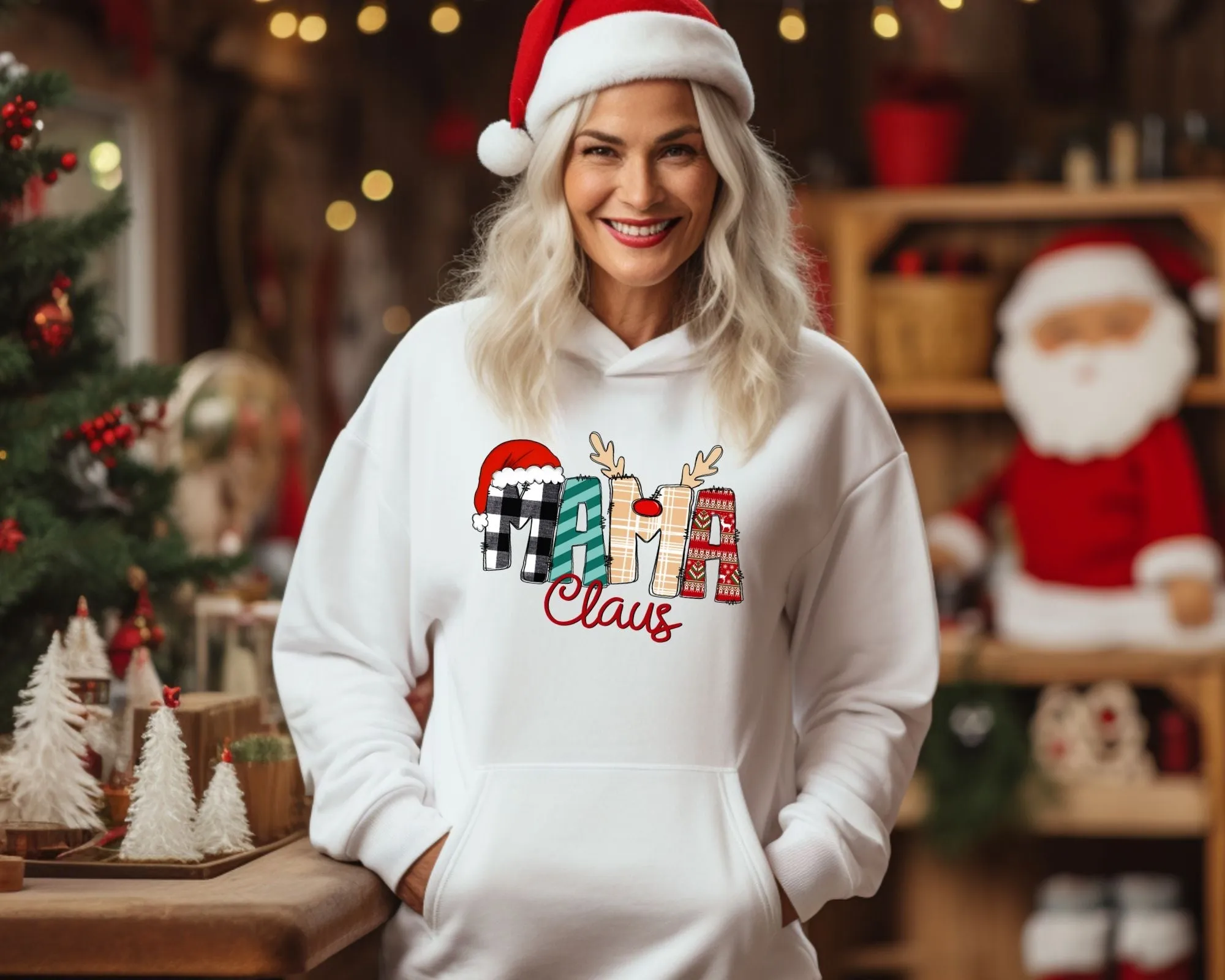 Christmas Mom Hoodies sold by Roxie’s Picks