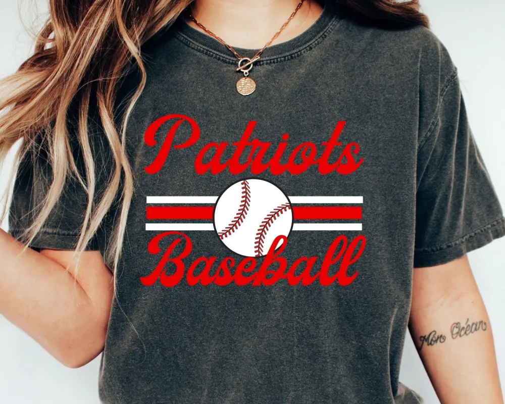 Retro Baseball Comfort Tee sold by Roxie’s Picks
