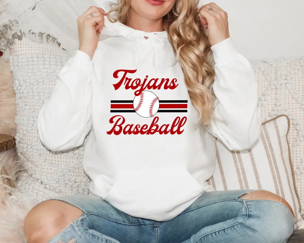 Retro Baseball Hoodie sold by Roxie’s Picks