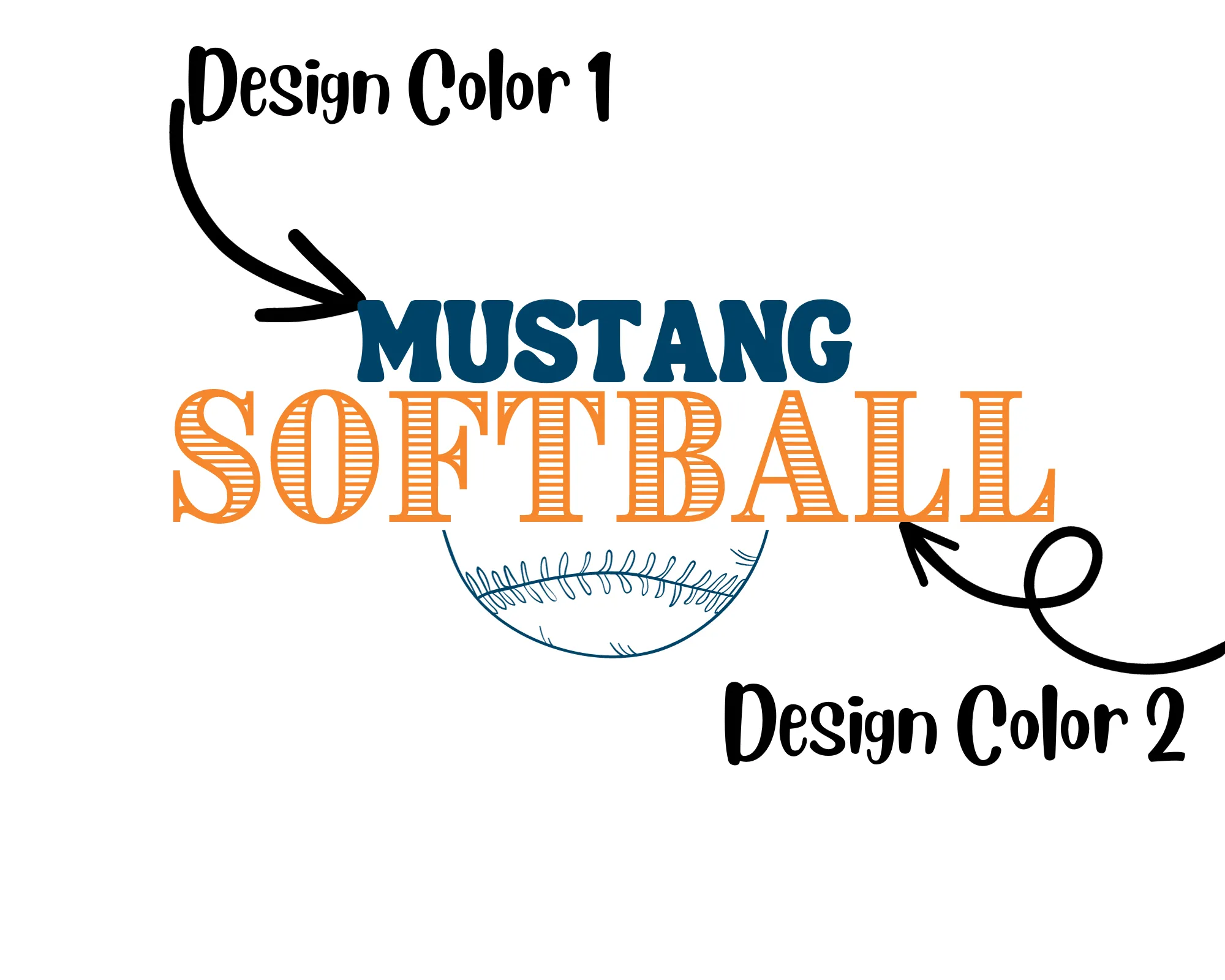 Custom Softball Comfort Color Sweatshirt sold by Roxie’s Picks product image thumbnail 5