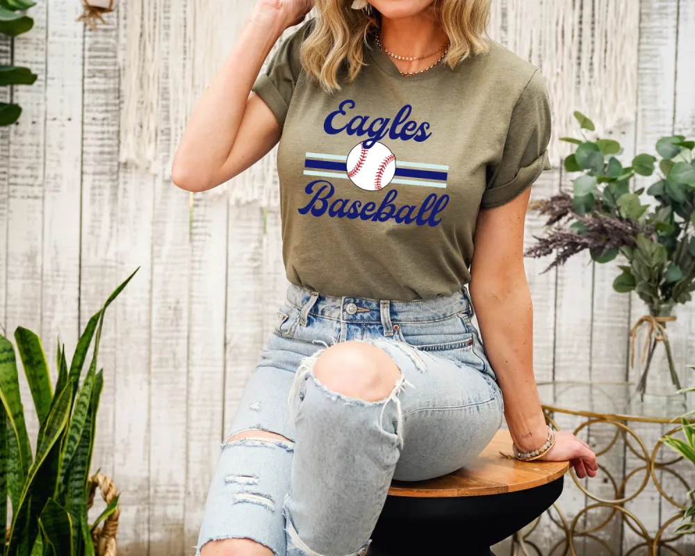 Custom Retro Baseball Tee sold by Roxie’s Picks