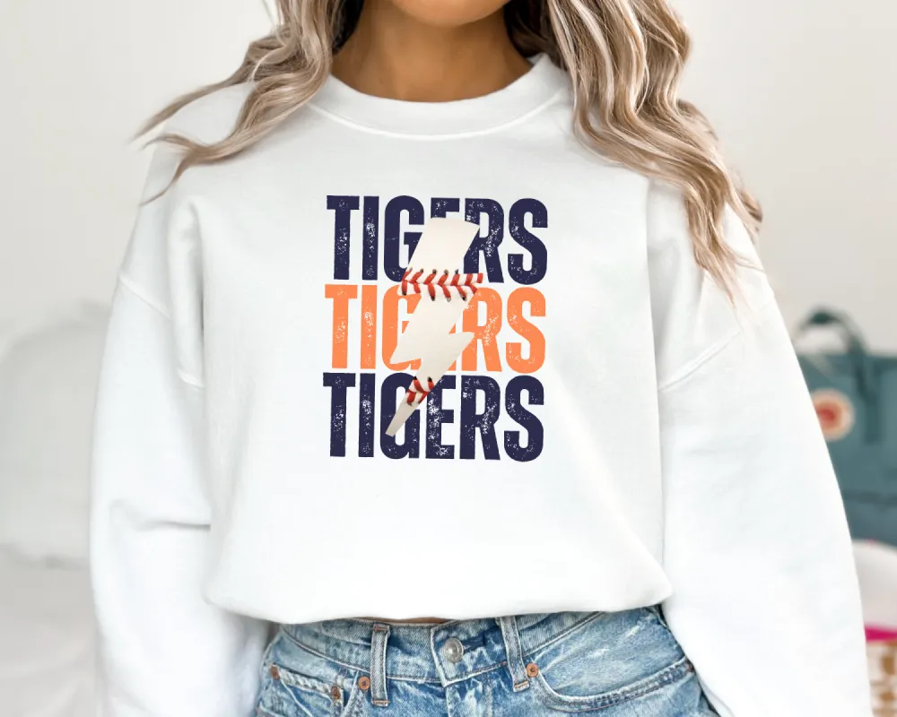 Custom Lightning Baseball Sweatshirt sold by Roxie’s Picks