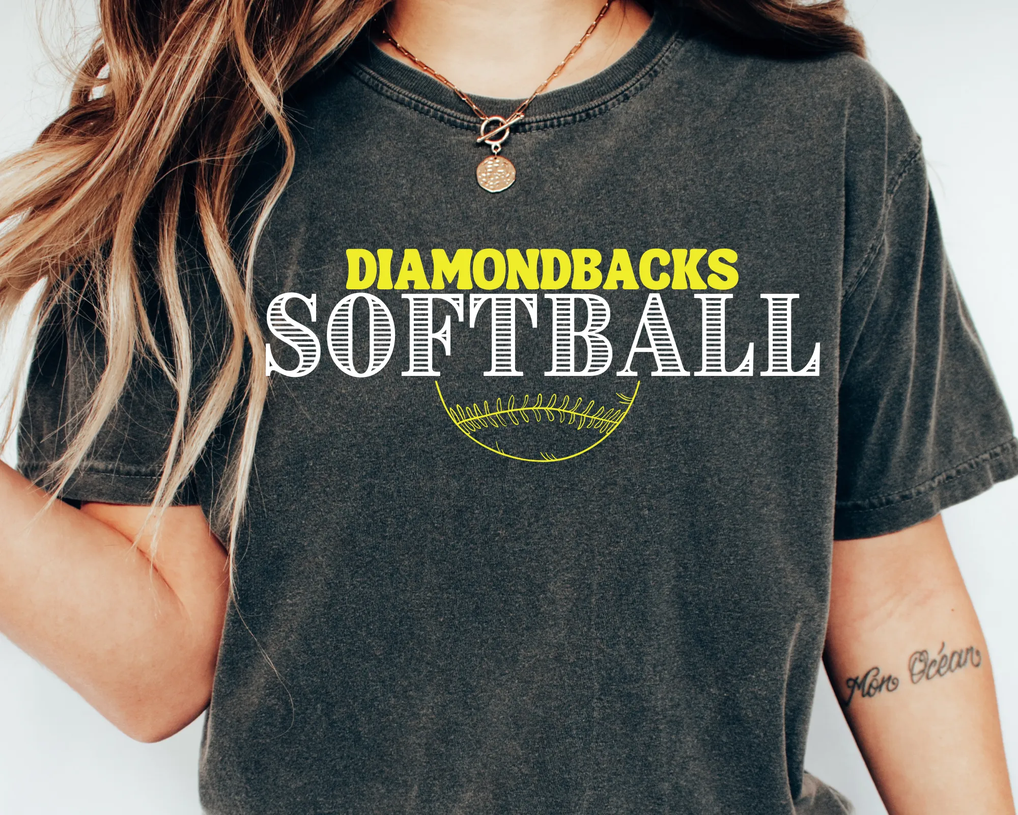 Personalized Softball Tee sold by Roxie’s Picks