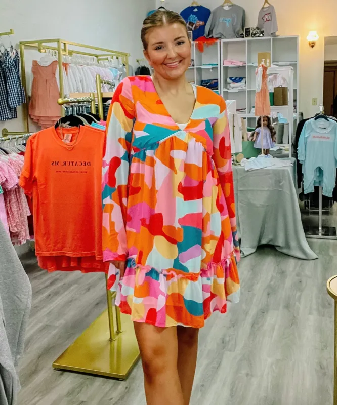 bell sleeve dress sold by Roxie’s Picks