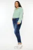 Kancan Full Size High Rise Frayed Ankle Skinny Jeans sold by Roxie’s Picks