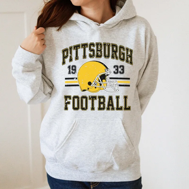 Pittsburgh Football Graphic Hoodie sold by Roxie’s Picks