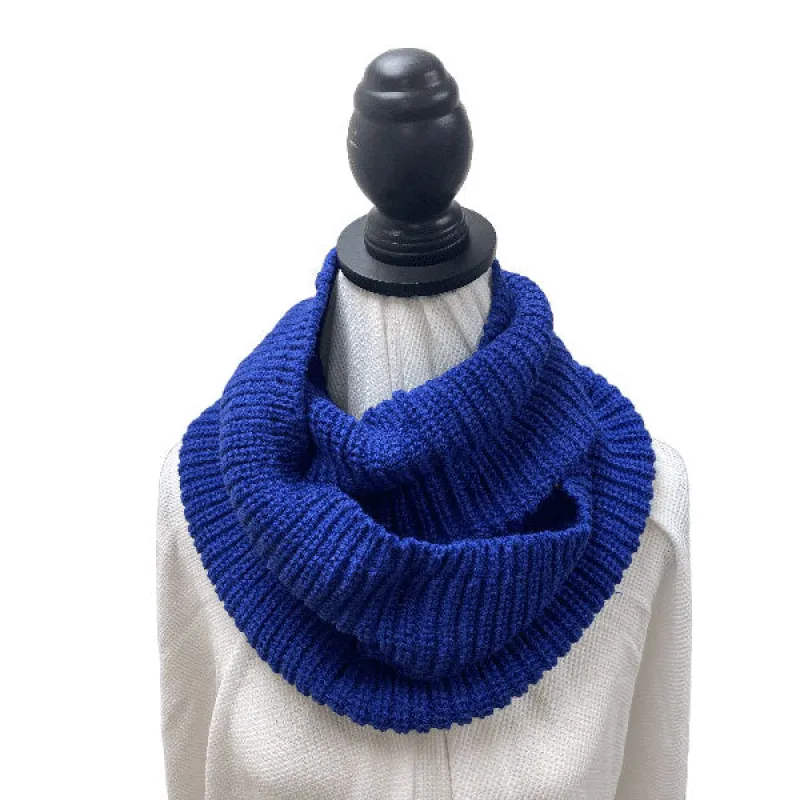 Blue Cozy Infinity Scarf sold by Roxie’s Picks