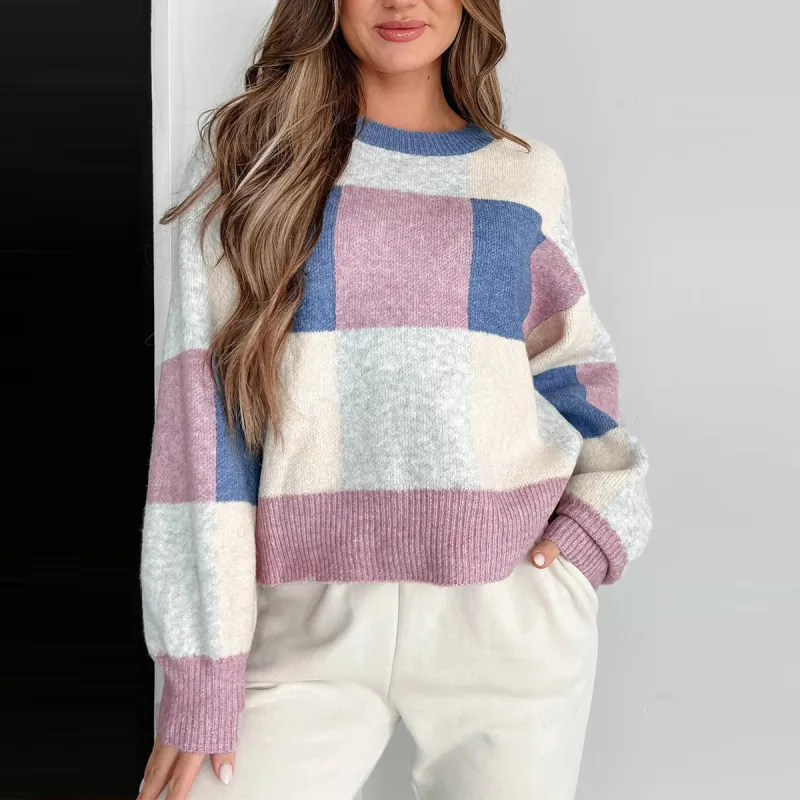 Colorblock Harmony Sweater sold by Roxie’s Picks