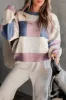 Colorblock Harmony Sweater sold by Roxie’s Picks