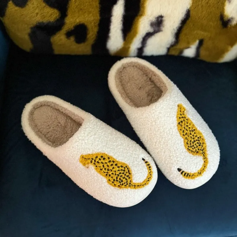 Sitting So Cool Cheetah Lounge Slippers sold by Roxie’s Picks