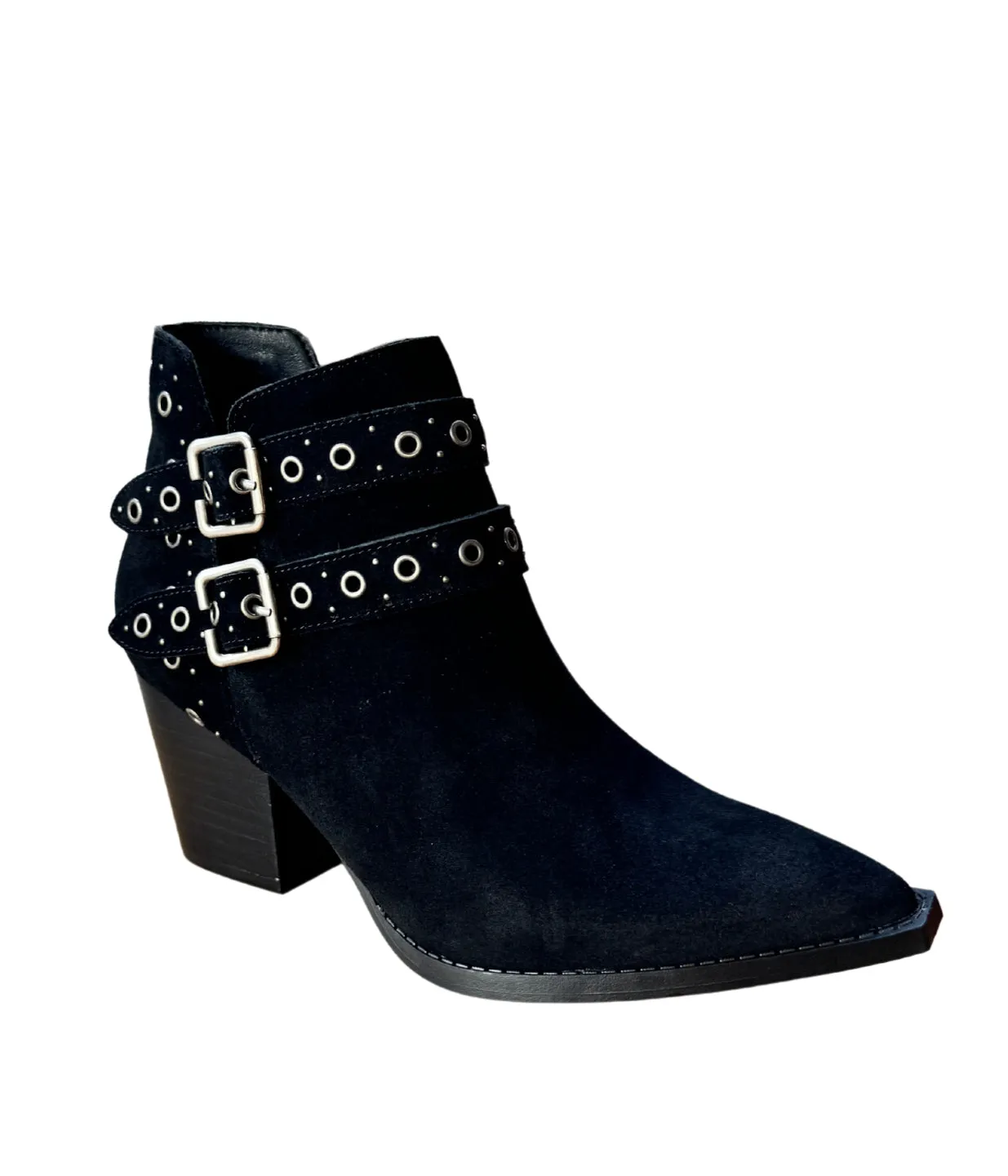 Elsa Leather Ankle Boot in Black sold by Roxie’s Picks product image thumbnail 3