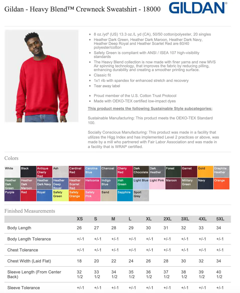 Chenille Patch Sweatshirts sold by Roxie’s Picks product image thumbnail 2